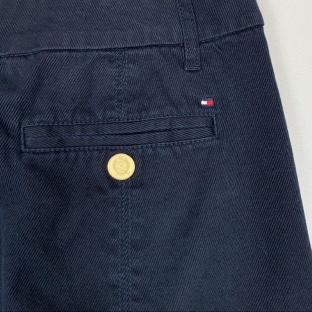 Tommy Hilfiger women's navy and red denim skirt, 8 - Picture 5 of 8